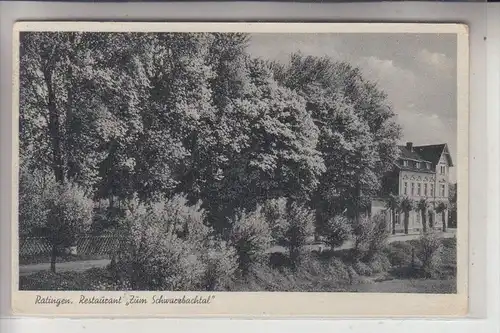 4030 RATINGEN, Restaurant "Zum Schwarzbachtal", 1956