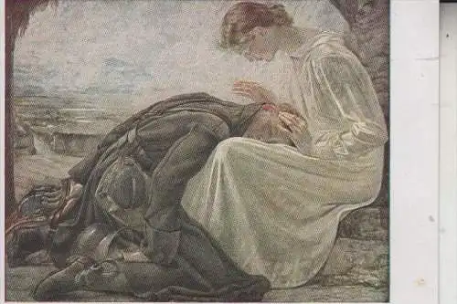 KÜNSTLER - ARTIST - ADOLF BÜHLER - "Heimkehr", HDK, Haus der Deutschen Kunst ' 1936, Verlag Heinrich Hoffmann, color
