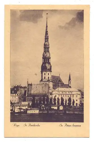 LATVIJA / LETTLAND - RIGA, St. Petrikirche