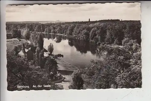 0-4351 BERNBURG, An der Saale, 1962