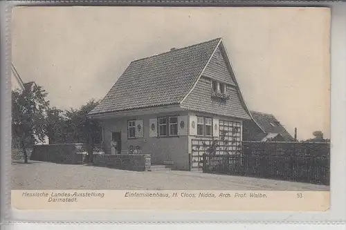 6100 DARMSTADT, Landes-Ausstellung 1908. Architekt Prof. Walbe