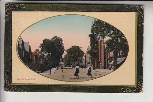 UK - ENGLAND - EAST YORKSHIRE - HULL, Beverly Road, 1912