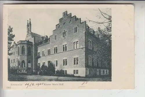 5483 BAD NEUENAHR - AHRWEILER, Neuenahr, Kloster Maria Hilf, 1905,  kl. Einriss