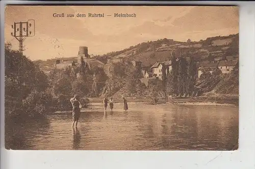 5169 HEIMBACH, Gruß aus dem Ruhrtal