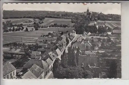 4240 EMMERICH - ELTEN, Blick auf Elten mit Stiftskirche, 1959