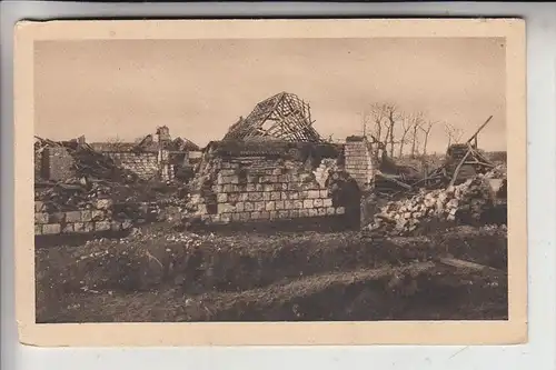 F 62580 GIVENCHY EN GOHELLE, Zerstörungen 1.Weltkrieg