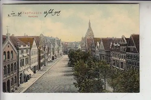 3060 STADTHAGEN, Marktplatz, 1907