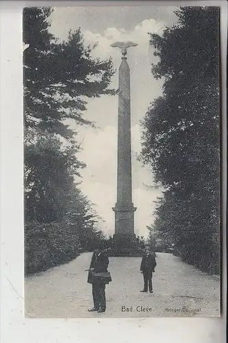 4190 KLEVE, Krieger Denkmal, 1909