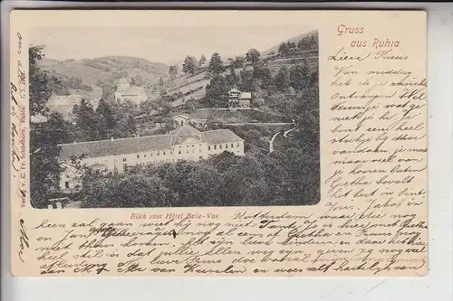 0-5906 RUHLA, Blick vom Hotel Belle-Vue, 1902
