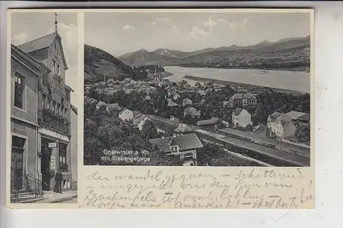 5480 REMAGEN - OBERWINTER, Gasthof zum goldenen Anker, 1933