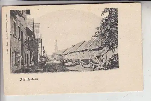 6314 ULRICHSTEIN, Strassenansicht, frühe Karte  - ungeteilte Rückseite