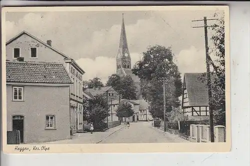 5950 FINNENTROP - HEGGEN, Strassenpartie, 1957