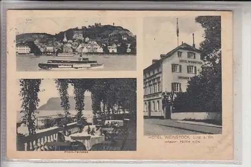 5460 LINZ, Hotel Weinstock, 1913