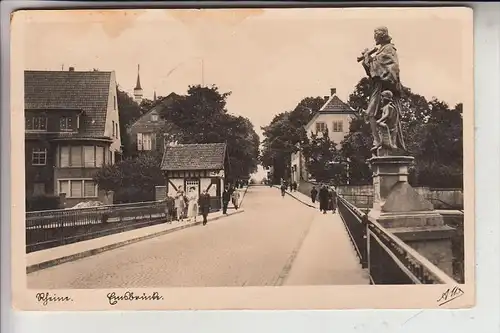 4440 RHEINE, Emsbrücke, 193..., leicht fleckig