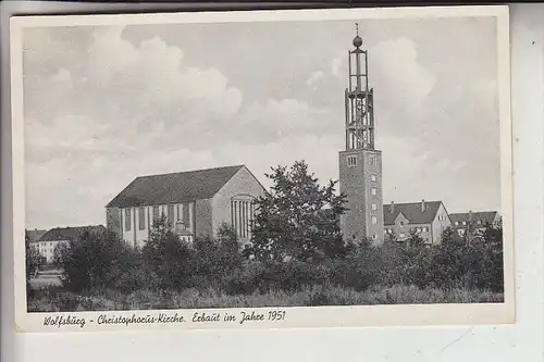 3180 WOLFSBURG, Christopherus-Kirche, 1952