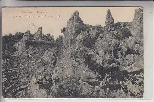 SRB - SERBIEN, Sitjevazer Klisura, Linie Nisch - Pirot, stamp missing