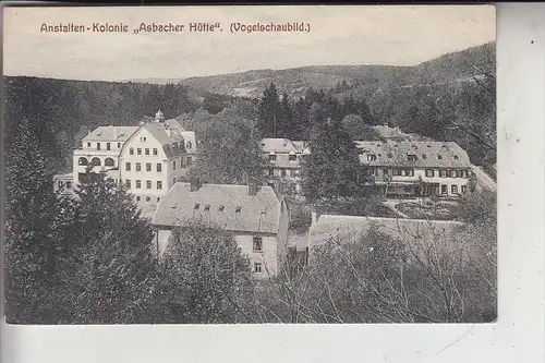 6572 RHAUNEN - ASBACH, Anstalten-Kolonie "Asbacher Hütte"