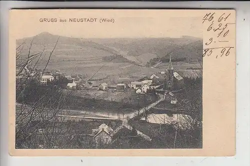 5464 ASBACH - NEUSTADT / Wied, Gruss aus..., 1907