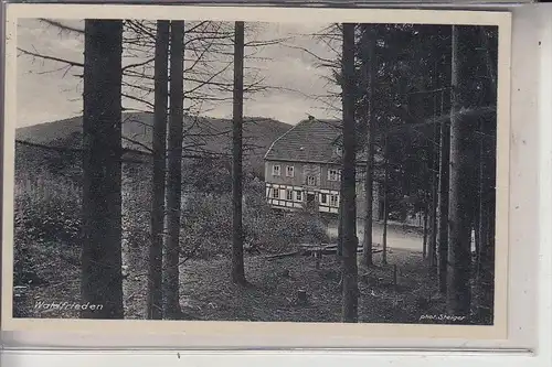 5948 SCHMALLENBERG - RENNEFELD; Sommerfrische und Gastwirtschaft "Waldfrieden", 1937