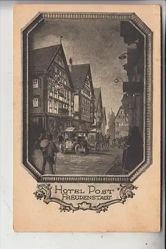 7290 FREUDENSTADT, Hotel POST, kl. Eckmangel