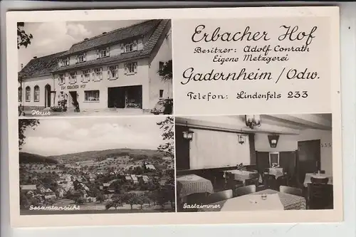 6147 LAUTERTAL - GADERNHEIM, Erbacher Hof