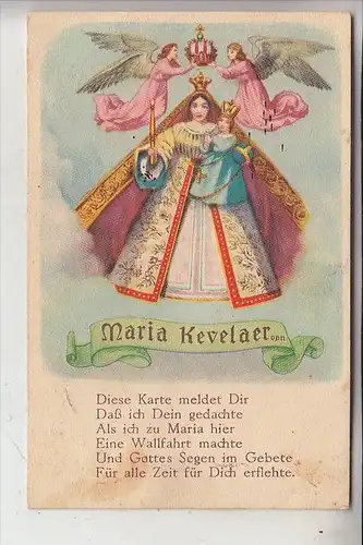4178 KEVELAER, Maria Kevelaer, 1930, leicht fleckig