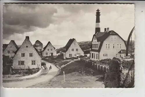2284 HÖRNUM / Sylt, Ortsansicht mit Leuchtturm, 195...