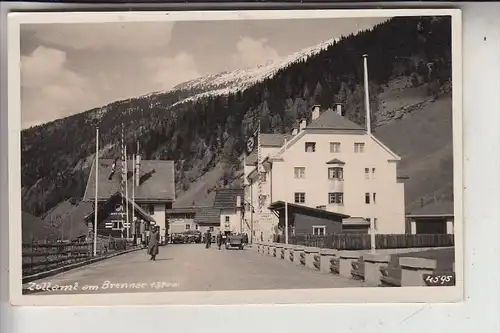 I 39041 BRENNER, Zollamt, Grenze Deutsches Reich - Italia, NS-Beflaggung