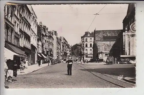 F 62200 BOULOGNE - SUR - MER, La Grande rue, Police, 1953, Flic, Gendarmerie, Polizei