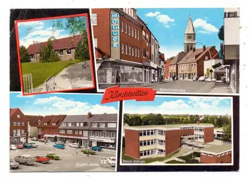 4250 BOTTROP - KIRCHHELLEN, Bahnhofstrasse, Kindergarten, Kirchhellen Mitte, Neue Schule