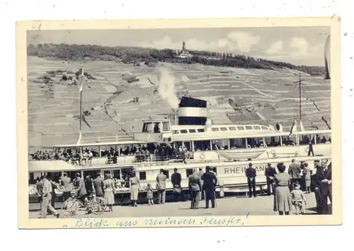 BINNENSCHIFFE - RHEIN, Köln-Düsseldorfer "RHEINLAND", 1959