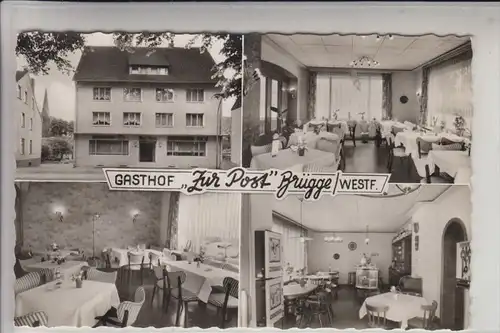 5880 LÜDENSCHEID - BRÜGGE, Gasthof  "Zur Post" 1962