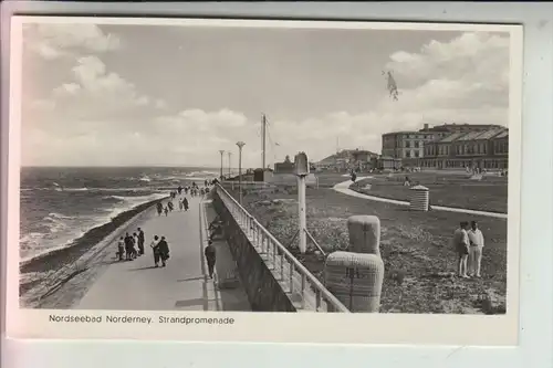 2982 NORDERNEY, Strandpromenade 1953