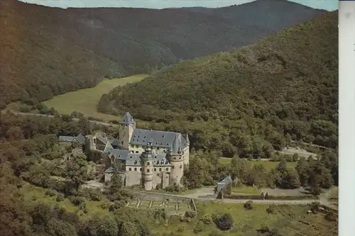 5440 MAYEN, Schloss Bürresheim, Luftaufnahme 1964