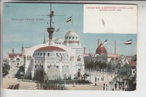 4000 DÜSSELDORF, EWREIGNIS,  Ausstellung 1902, Pavillon Friedrich Krupp