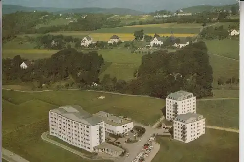 5804 HERDECKE, Gemeinnütziges Gemeinschafts-Krankenhaus, Luftaufnahme 1970