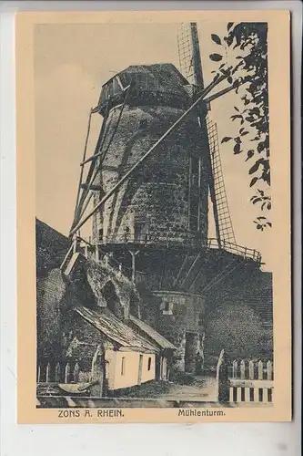 4047 DORMAGEN - ZONS, Mühlenturm, Windmühle- / mill / Molen