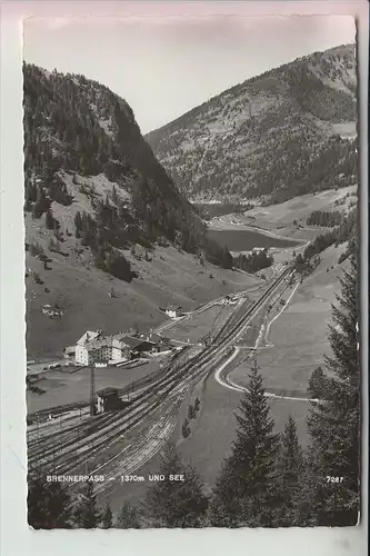 I 39041 BRENNER, Brennersee, Eisenbahn, 1958