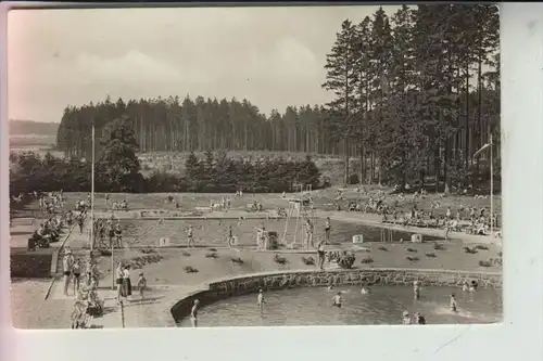 0-5804 FRIEDRICHRODA - FINSTERBERGEN, Schwimmbad, 1960