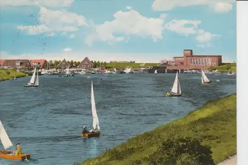 2941 CAROLINENSIEL, Binnenhafen & Schöpfwerk, handcoloriert