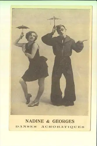 ZIRCUS - CIRCUS / VARIETE - NADINE & GEORGES, Danses Acrobatiques
