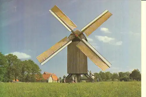MÜHLE - Molen - mill, Windmühle - CLOPPENBURG, Museumsdorf Bockwindmühle