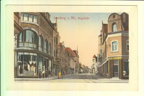 4100 DUISBURG - HOMBERG, Augustastrasse, 1921