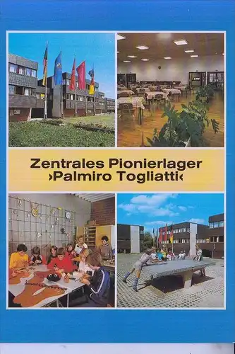 PFADFINDER - PIONIERE - DDR/GDR -Zentrales Pionierlager "Palmiro Togliatti" Einsiedel, Tischtennis