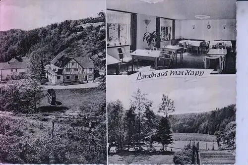 5220 WALDBRÖL - VIERBUCHERMÜHLE, Pension-Landhaus Max Kapp, 1961