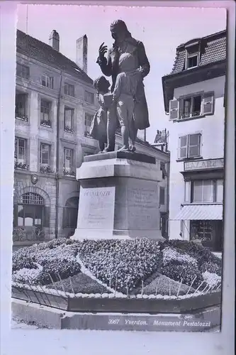 SCHULE - PESTALOZZI, Denkmal / Monument - Yverdon/CH