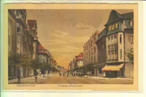 4100 DUISBURG - RHEINHAUSEN - HOCHEMMERICH, Friedrich-Alfred-Strasse , 1922
