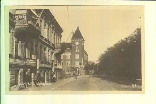 S 23183 TRELLEBORG, Hamngatan, 1924