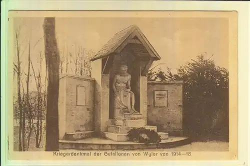 4193 KRANENBURG - WYLER, Kriegerdenkmal, 1914-18, 1926