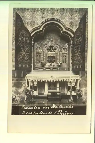 5540 PRÜM, Salvatorkirche, Sandalen des Heilandes